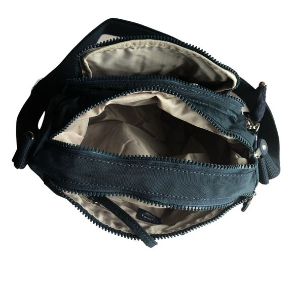 brand new Kipling vintage crossbody bag Reth navy deep blue medium - Picture 6 of 12
